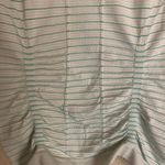 Athleta  Green Striped T-Shirt Size XS Photo 3