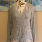 SheIn Grey Lace Top Photo 0