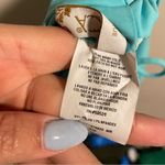 Becca Olivia One Piece Corset Square Neck Swimsuit in Sea Blue- Size Small Photo 7