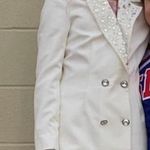 White Dress Suit Size XS Photo 5