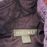 Roz & Ali  purple quilted vest size XL Photo 1