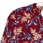 Madewell Bell Sleeve Tie Top in Antique Floral Blouse Photo 9