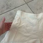 Club Monaco  White Lined Bermuda Wide Leg Women’s Shorts XS Photo 4