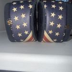 Montana West  Wedge American Flag Rhinestone Women’s Patriotic Flip Flops Size 10 Photo 8