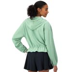 Champion Women's Court Jacket, Moisture-Wicking, C Logo in Sheer Water Teal 2X Photo 1