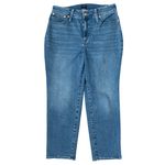 J.Crew Plus Curvy Stovepipe Signature Stretch+ Jeans in Deep Lake Wash Size 33 Photo 3