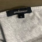 Ambiance Womens Grey Bodysuit Photo 3