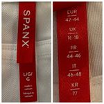 Spanx  Crop Pants Wide Leg Twill White Pull On Flap Pockets Women’s Size Large Photo 8