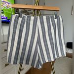 Pull & Bear Pinstripped Blue & White Skort Photo 3