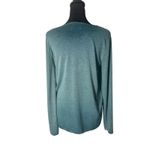 New Collection Italy Knit Top Womens G‎ Green Ombre Long Sleeve Minimalist Photo 4