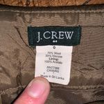 J Crew tan wool blend business casual preppy pencil skirt Brown Size 0 Photo 1