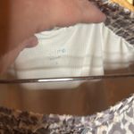 Johnny Was NWT Calme White Grey Multi Animal Print Elastic Waist Shorts Sz Large Photo 12