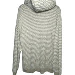 NWT Artelier By Nicole Miller Women’s Pullover Sweater Hoodie Beige Size Medium White Photo 5