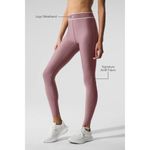 Alo Yoga Airlift High-Waist Alignment Legging Smoky Quartz/White XXS Photo 1