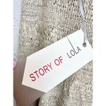 NWT Story Of Love Sleeveless Wool Alexi Tank Sweater Cream Women's One Size/ S Photo 6