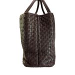 Lulu Dharma Woven Bag Brown Vegan Leather Bottega Photo 8