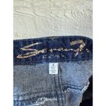 Seven7  Weekend Denim Shorts Blue Cotton‎ Blend Zip Solid Size 6 Photo 2