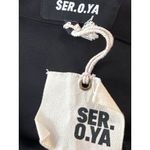SER.O.YA Selma Mini Crepe Dress in Black Small New Womens Mini lbd Cocktail Photo 6