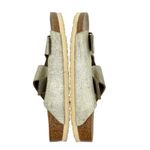 Birkenstock Arizona Sandal Washed Metallic Cream Gold Crackle Neutral Size EU 41 Photo 4