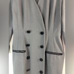 Albert Nipon 8 Petite Workwear Fitted Wool Mini Dress Black Size 8P Photo 2