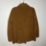 JouJou teddy bear blazer pea coat style coat‎ size small caramel colored Brown Photo 5
