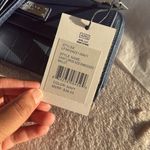 London Fog  Navy Daisy large size Embossed Wallet NWT Photo 10