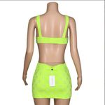 Lovers + Friends In My Moment Mini Dress Size XS Bodycon Cutouts Neon Green Photo 10