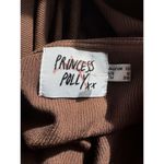 Princess Polly  Brown Neive Long Sleeve Ribbed Ruched Mini Dress Size 6 Photo 6