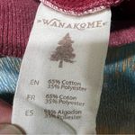 Wanakome  Hooded Sweatshirt small made in Turkey purple pink Photo 2
