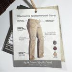 NWT Mountain Khakis Women’s Cottonwood Cord Corduroy Pant Womens Size 16 LNG Brown Photo 4