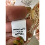 J.Jill Pintuck Southwest Sunset Colors Patchwork Button Down Tunic Top Petite M Photo 9