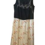 Anthropologie π Girls From Savoy Lace Top Dress withβ Silk Skirt Sz 14 π Photo 0