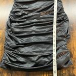 Bebe One Shoulder Croc Bodycon Dress Size M Photo 6