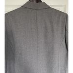 Pendleton Wool Blazer Jacket Women Sz 8 Gray Capsule Wardrobe Minimalist Career Photo 6