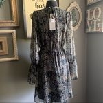 Joie  Manning Long Sleeve Dress Size Small Photo 3