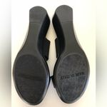 Italian Shoemakers  FLEX SIZE 8M Womens Slip On Wedge Sandals Embellished Black Photo 1