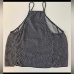 Brandy Melville ⭐️ black and white floral halter style tank top one size Photo 8