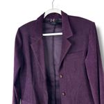 R&K Originals Vintage Plum Purple Velour Long Button Blazer Jacket & Midi Dress Size 10 Photo 9