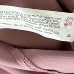 ZARA NWT  XS Satin Effect Wrap Dress Pale Pink Midi Long Sleeve Photo 11