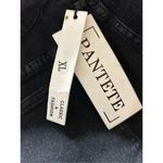 NEW High Waisted Bell Bottom Jean Denim Wide Leg Belted XL Long Black Photo 7