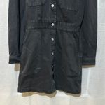 Rails NWOT Lisette Mini Denim Dress Black XS Photo 4