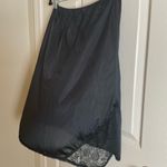 Bali Woman’s Elegant Black Lace Trim slip Size 1X Photo 1