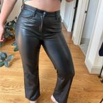 Pistola  Cassie wide leg flare faux leather pants black Photo 11