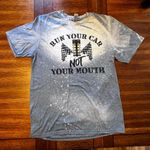 Gildan Run Your Car Not Your Mouth Race Sports NASCAR T-Shirt Size Medium Photo 2