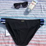 SKYE Black & blue bikini bathing suit bottoms XL NWT Photo 2