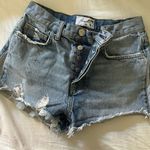 Current/Elliott high Rise Denim short vintage Wash 27 Photo 0