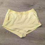 Free People starfruit yellow terry cloth shorts size medium Photo 1