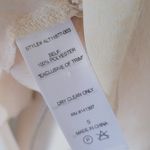 Anthropologie Anthro ASTR ivory textured blouse size small Photo 6