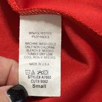 JODIFL  womens size small chic red blazer business casual no pockets lightweight Photo 4