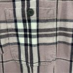 Duluth Trading Company  xl purple flannel long sleeve button up shirt Photo 7